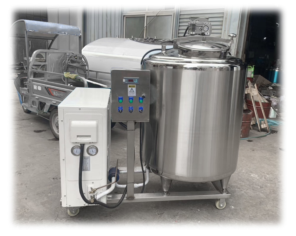 small scale fresh milk cooler milk cooling tank Buy bulk milk cooling